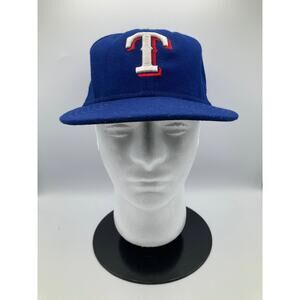 Texas Rangers New Era 59FIFTY Fitted 6 7/8 Blue MLB Authentic On-Field Cool Base